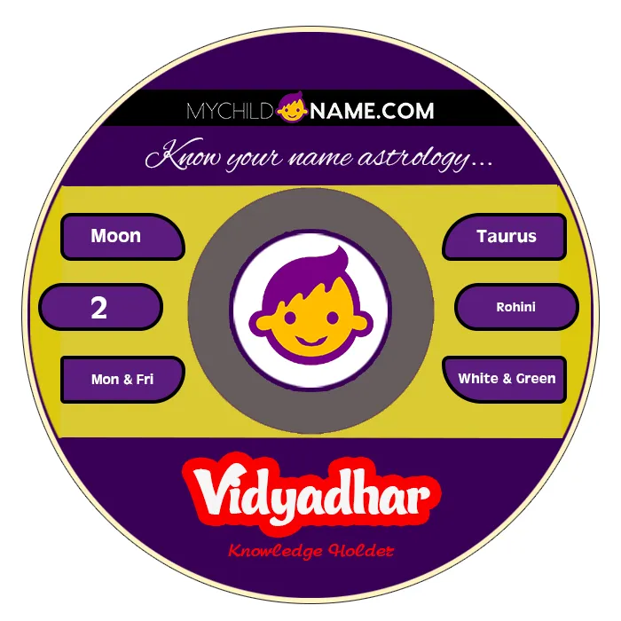 vidyadhar name meaning vidyadhar name meaning