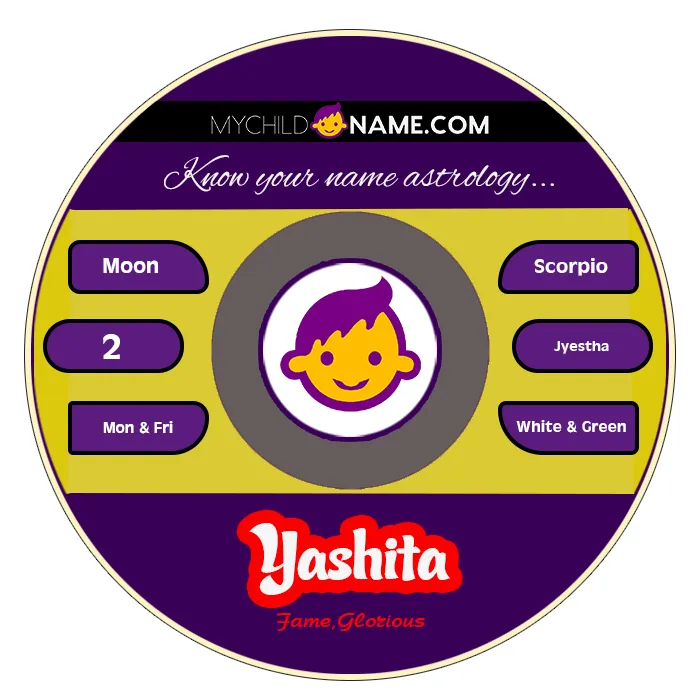 yashita name meaning